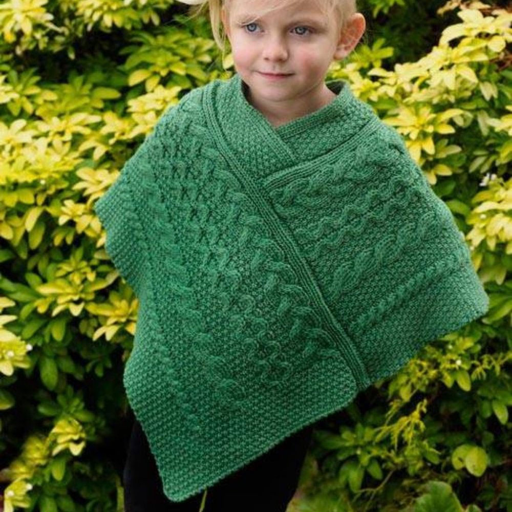 New With Tags Authentic Irish 100% Wool Cape XS
